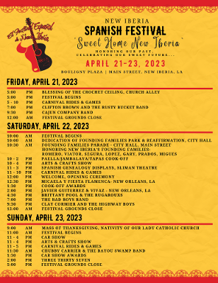 2023 Full Schedule of Events